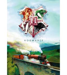 Puzzle Wassermann Harry Potter Zug nach Hogwarts mit 1000 Teilen