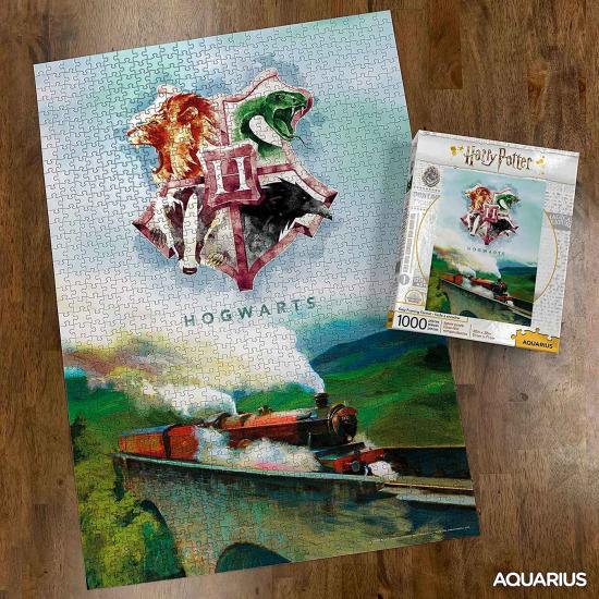 Puzzle Wassermann Harry Potter Zug nach Hogwarts mit 1000 Teilen Puzzle Wassermann Harry Potter Zug nach Hogwarts mit 1000 Teilen