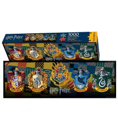 Harry Potter Hogwarts Häuser Panorama Wassermann Puzzle 1000P