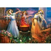 Puzzle Art Puzzle Wasser, Feuer und Erde 2000 Teile