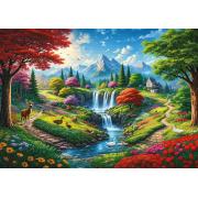 Puzzle Art Puzzle Am Fuße Der Berge 500 Teile