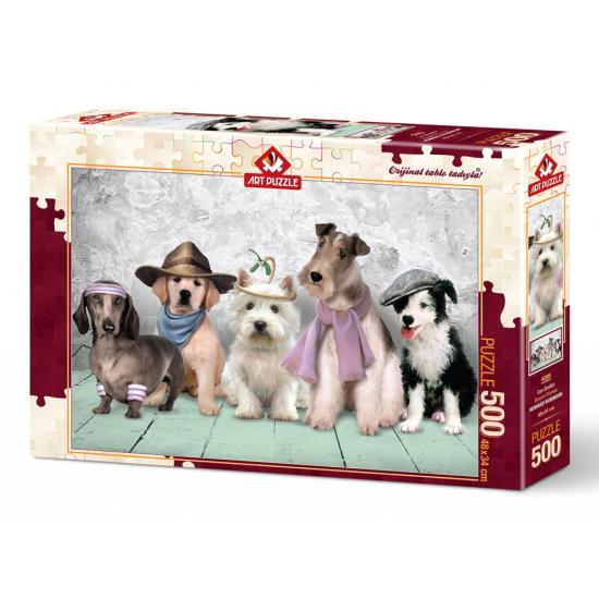 Puzzle Art Puzzle Furry Friends 500 Teile