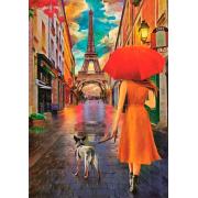 Puzzle Art Puzzle Freundschaft im Regen 500 Teile