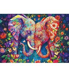 Puzzle Art Puzzle Elefantenliebe 1000 Teile