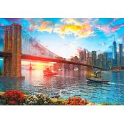 Puzzle Art Puzzle Sonnenuntergang in New York 1000 Teile