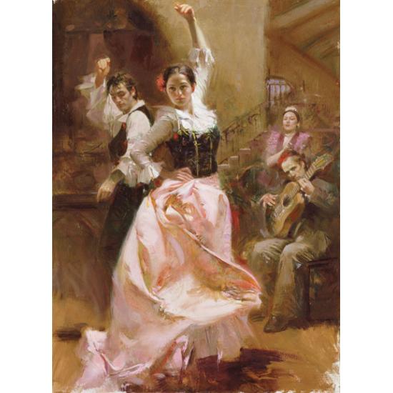 Puzzle Art Puzzle Tanzen in Barcelona mit 1500 Teilen