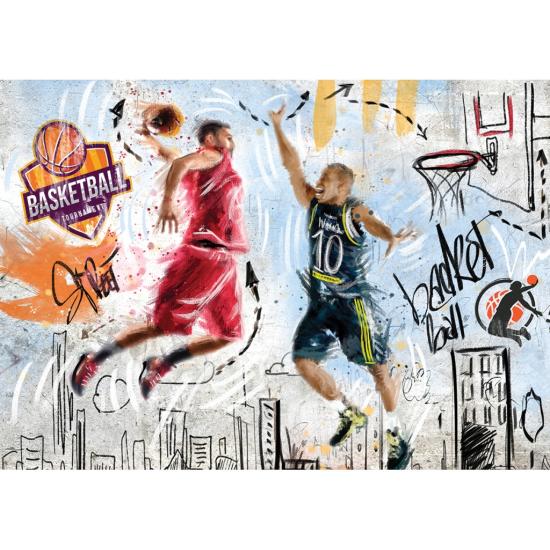 Puzzle Art Street Basketball Puzzle 1000 Teile