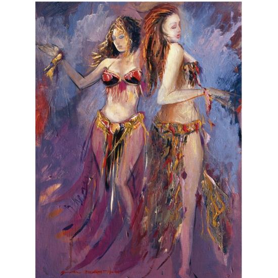 Puzzle Art Puzzle Schöne Ballerinas aus 1000 Teilen