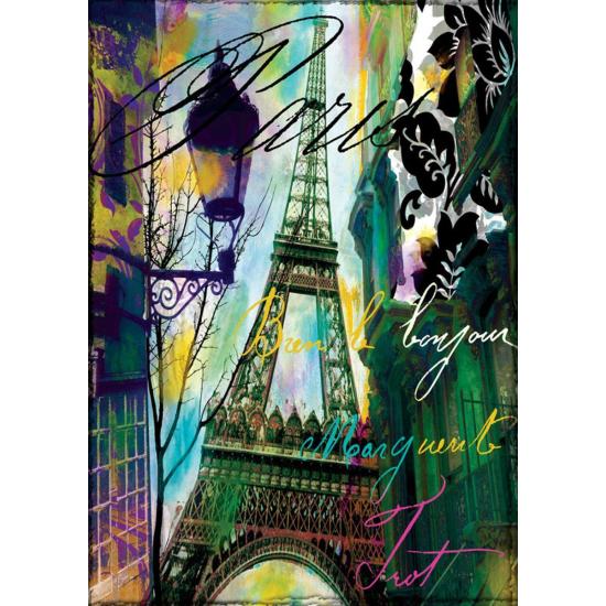 Puzzle Art Puzzle Bonjour Paris 1000 Teile