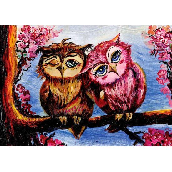 Puzzle Art Puzzle Verliebte Eulen 1000 Teile