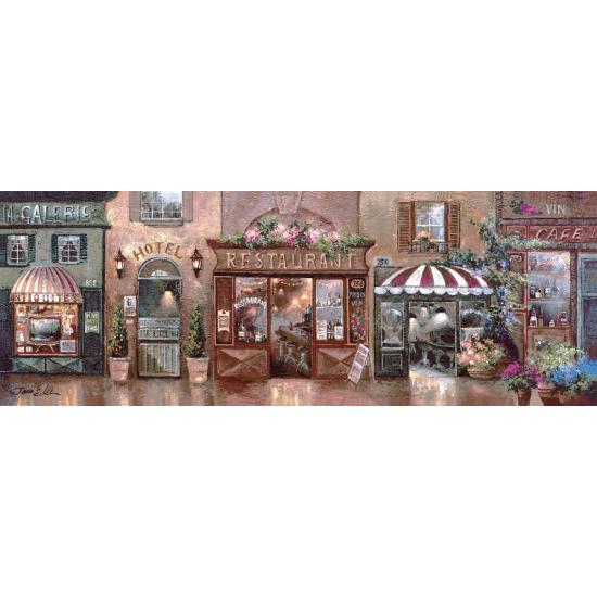 Puzzle Art Puzzle Café am Paseo I mit 1000 Teilen