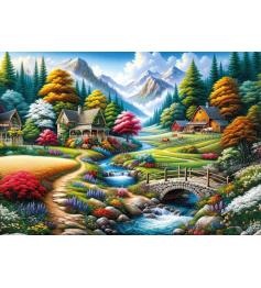 Puzzle Art Puzzle Feld der Farben 260 Teile