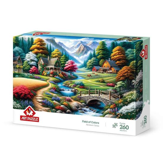 Puzzle Art Puzzle Feld der Farben 260 Teile Puzzle Art Puzzle Feld der Farben 260 Teile
