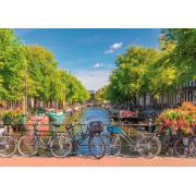 Puzzle Art Amsterdam Canal Puzzle 2000 Teile