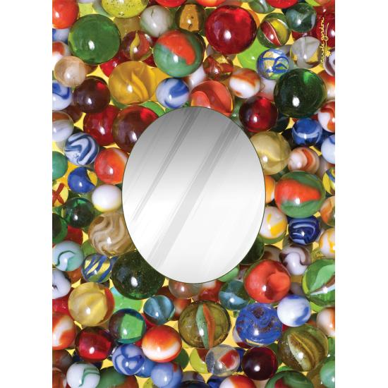 Puzzle Art Puzzle Murmeln, 850-teiliges Spiegelpuzzle