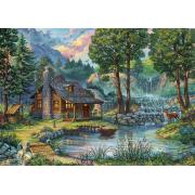 Puzzle Art 1000-teiliges Märchenhaus-Puzzle