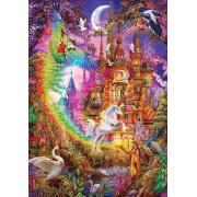 Puzzle Art Rainbow Castle Puzzle 500 Teile