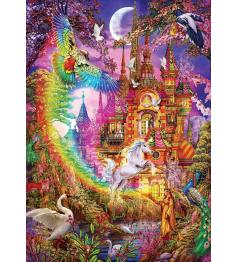 Puzzle Art Rainbow Castle Puzzle 500 Teile