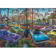 Puzzle Art 1000-teiliges Auto-Friedhof-Puzzle