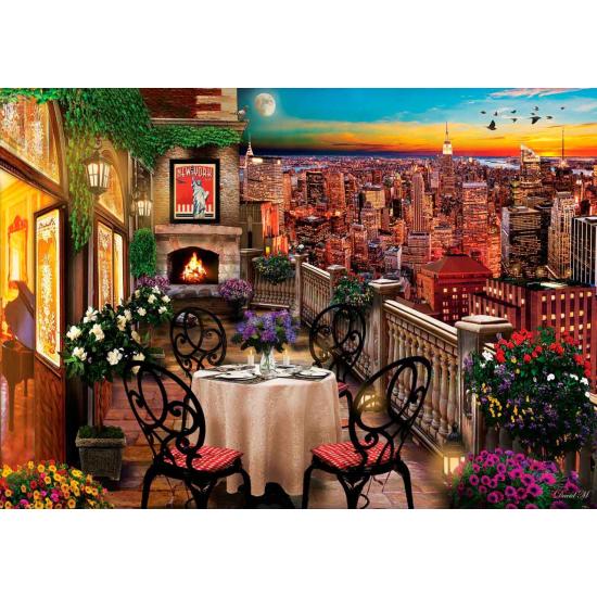 Puzzle Art Puzzle Dinner in New York 1000 Teile