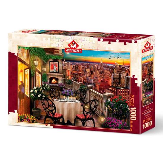 Puzzle Art Puzzle Dinner in New York 1000 Teile