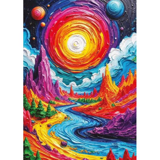 Puzzle Art Puzzle Chromaverse 1000 Teile