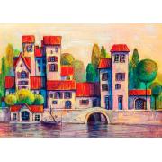 Puzzle Art Natural City Puzzle mit 1000 Teilen