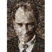 Puzzle Art Puzzle Collage von Mustafa Kemal Atatürk aus 1000 Tei
