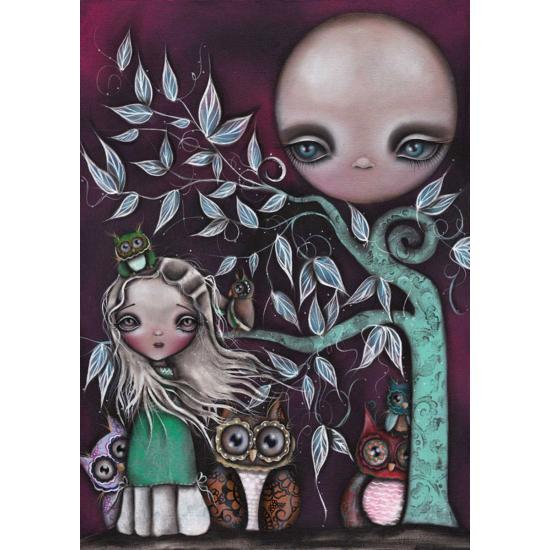 Puzzle Art 1000-teiliges Nachtkreaturen-Puzzle