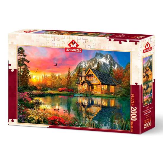Puzzle Art Puzzle Vier Jahreszeiten in einem Moment 2000 Teile