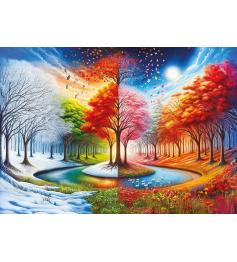 Puzzle Art Puzzle Vier Welten 2000 Teile