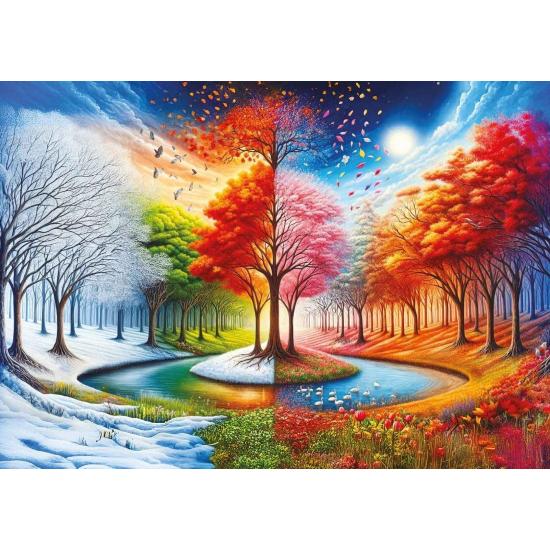 Puzzle Art Puzzle Vier Welten 2000 Teile