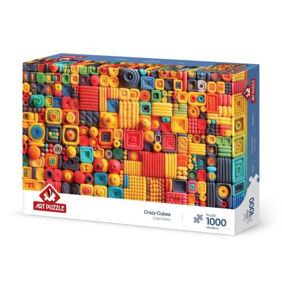 Puzzle Art Puzzle Verrückte Würfel 1000 Teile