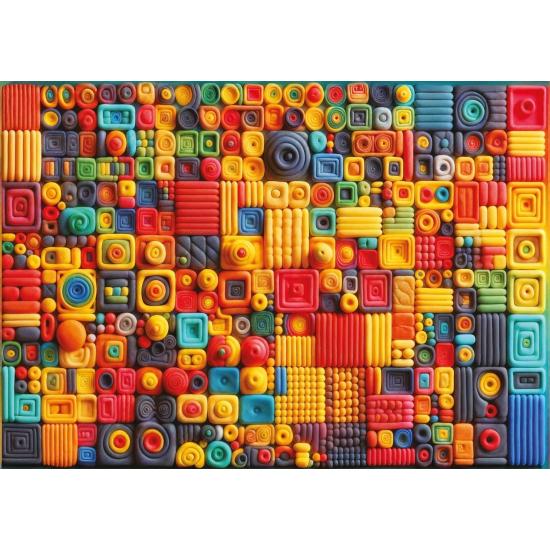 Puzzle Art Puzzle Verrückte Würfel 1000 Teile