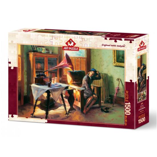 Puzzle Art Puzzle Das Grammophon 1500 Teile