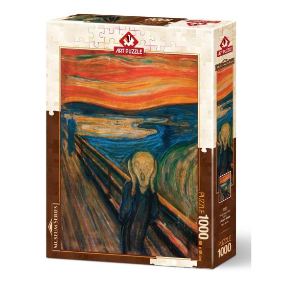 Puzzle Art Puzzle Der Schrei 1000 Teile Puzzle Art Puzzle Der Schrei 1000 Teile