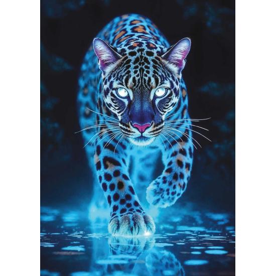 Puzzle Art Puzzle Der Blaue Jaguar 1000 Teile