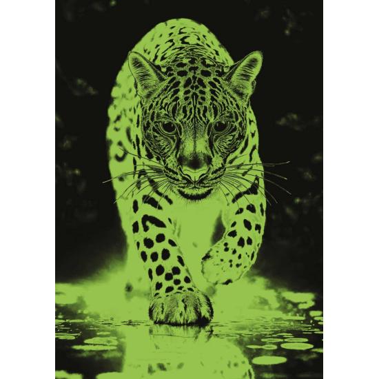 Puzzle Art Puzzle Der Blaue Jaguar 1000 Teile