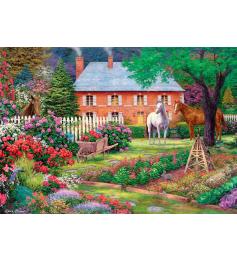 Puzzle Art Puzzle Der Garten der Pferde 1500 Teile