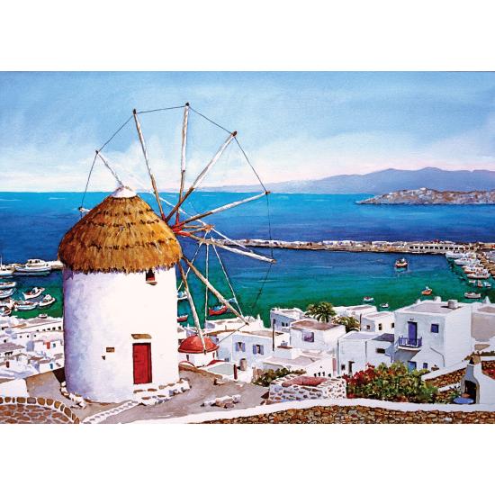Puzzle Art Puzzle Die Mühle, Mykonos 500 Teile
