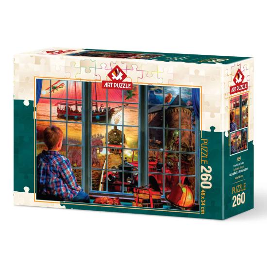 Puzzle Art Puzzle Die Welt in mir 260 Teile