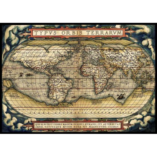 Puzzle Art Puzzle Der erste moderne Atlas, 1570 von 3000 Teilen Puzzle Art Puzzle Der erste moderne Atlas, 1570 von 3000 Teilen
