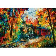 Puzzle Art Puzzle Der Herbstzug 500 Teile