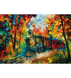 Puzzle Art Puzzle Der Herbstzug 500 Teile