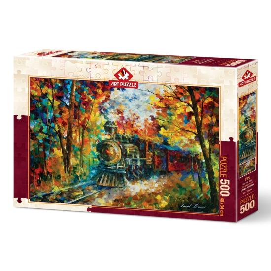 Puzzle Art Puzzle Der Herbstzug 500 Teile