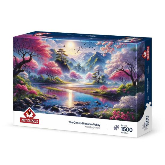 Puzzle Art Puzzle Das Kirschblütental 1500 Teile