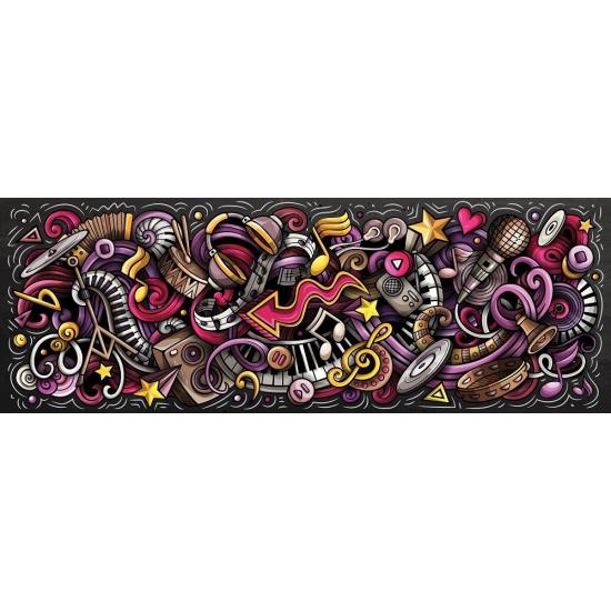Puzzle Art Puzzle Elemente des Panoramarhythmus von 1000 Teilen Puzzle Art Puzzle Elemente des Panoramarhythmus von 1000 Teilen