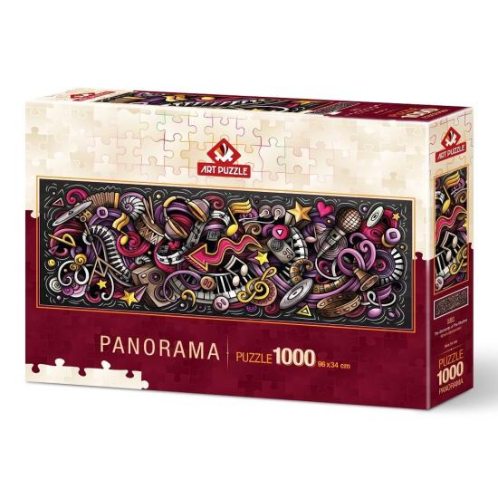 Puzzle Art Puzzle Elemente des Panoramarhythmus von 1000 Teilen Puzzle Art Puzzle Elemente des Panoramarhythmus von 1000 Teilen