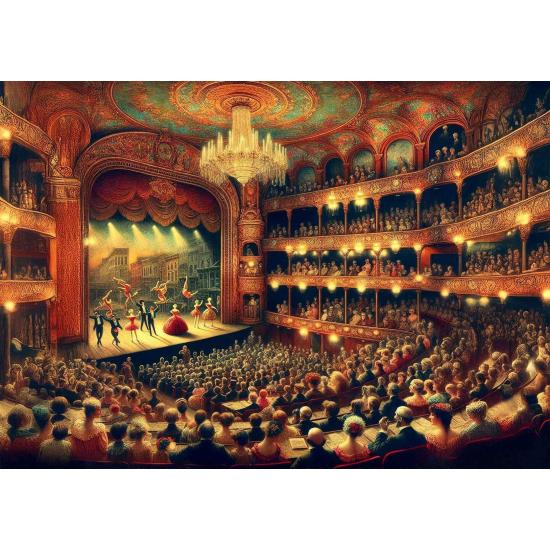 Puzzle Art Puzzle Theaterbühne 1000 Teile Puzzle Art Puzzle Theaterbühne 1000 Teile