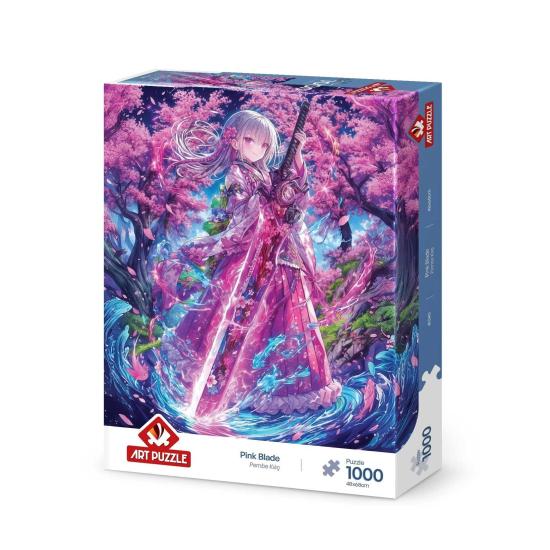 Puzzle Art Puzzle Pink Blade 1000 Teile